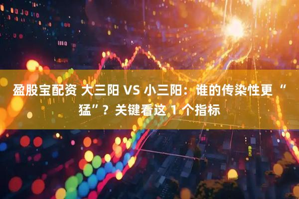 盈股宝配资 大三阳 VS 小三阳：谁的传染性更 “猛”？关键看这 1 个指标